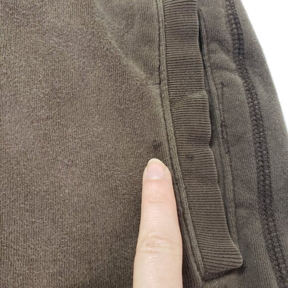 Aeropostale Mens Y2K Thick Athleisure Sweatpants Size L Brown Drawstring Gym - Picture 8 of 16